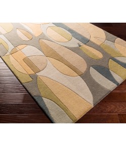 Surya Forum FM7197 Denim Sea Foam Area Rug 9 ft. 9 in. Round