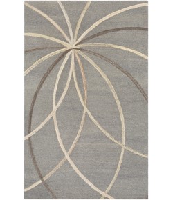 Livabliss Forum FM7217 Medium Gray Cream Area Rug 12 ft. X 15 ft. Rectangle