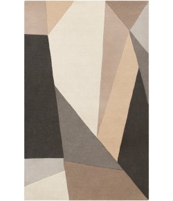 Surya Forum FM7225 Charcoal Light Gray Area Rug 7 ft. 6 in. X 9 ft. 6 in. Rectangle