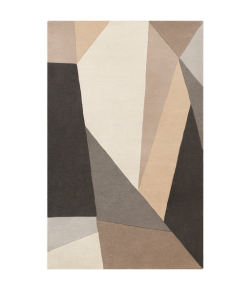 Surya Forum FM7225 Charcoal Light Gray Area Rug 7 ft. 6 in. X 9 ft. 6 in. Rectangle