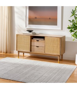 Surya Fresno FNO2302 Silver Gray Light Gray Area Rug 2 ft. X 3 ft. Rectangle