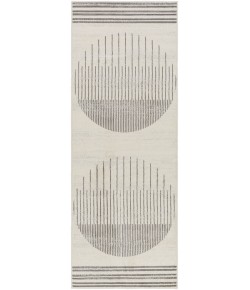 Livabliss Floransa FSA2368 Light Grey Taupe Area Rug 2 ft. 7 in. X 10 ft. Runner