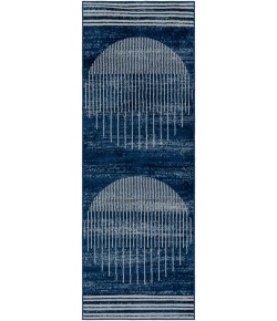 Livabliss Floransa FSA2371 Charcoal Pewter Area Rug 2 ft. 7 in. X 10 ft. Runner
