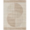 Livabliss Floransa FSA2376 Light Grey Taupe Area Rug 5 ft. 3 in. X 7 ft. 1 in. Rectangle