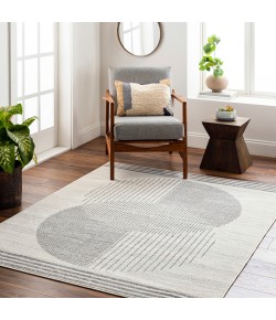 Livabliss Floransa FSA2377 Light Grey Taupe Area Rug 5 ft. 3 in. X 7 ft. 1 in. Rectangle