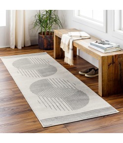 Livabliss Floransa FSA2377 Light Grey Taupe Area Rug 2 ft. 7 in. X 10 ft. Runner