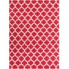Surya Frontier FT114 Red Medium Gray Area Rug 8 ft. X 11 ft. Rectangle