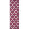 Surya Frontier FT115 Dark Purple Medium Gray Area Rug 2 ft. 6 in. X 8 ft. Runner