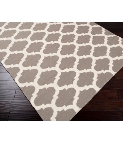 Surya Frontier FT122 Medium Gray Beige Area Rug 2 ft. 6 in. X 8 ft. Runner