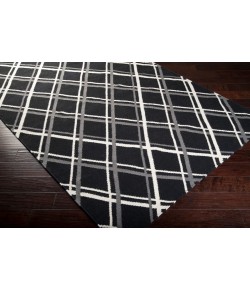 Surya Frontier FT130 Black Charcoal Area Rug 8 ft. X 11 ft. Rectangle