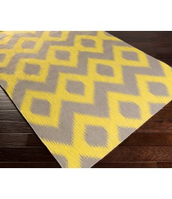 Surya Frontier FT166 Bright Yellow Dark Brown Area Rug 2 ft. 6 in. X 8 ft. Runner Surya Frontier FT166 Bright Yellow Dark Brown Area Rug 2 ft. 6 in. X 8 ft. Runner