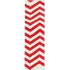 Surya Frontier FT274 Bright Orange White Area Rug 2 ft. 6 in. X 8 ft. Runner