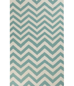 Surya Frontier FT454 Teal Ivory Area Rug 9 ft. X 13 ft. Rectangle