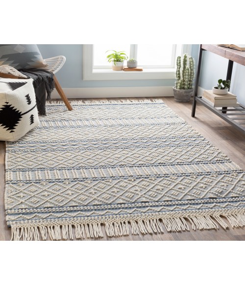 Farmhouse Tassels FTS-2301 3' x 5' Handmade Rug