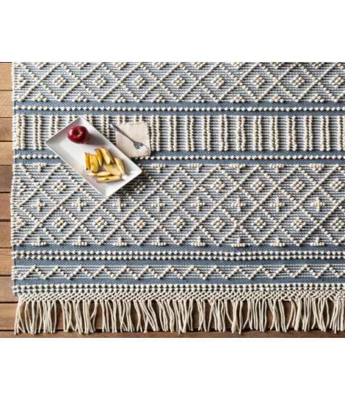 Farmhouse Tassels FTS-2301 3' x 5' Handmade Rug