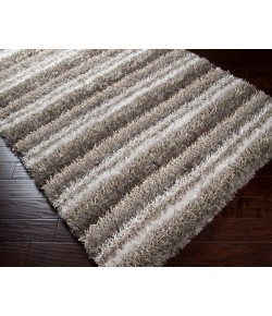Surya Garnet R099002 Charcoal White Area Rug 5 ft. X 7 ft. 9 in. Rectangle