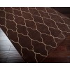 Surya Gates GAT1000 Dark Brown Tan Area Rug 5 ft. X 8 ft. Rectangle