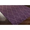 Surya Gates GAT1011 Dark Purple Dark Brown Area Rug 5 ft. X 8 ft. Rectangle
