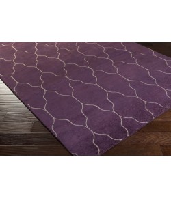 Surya Gates GAT1011 Dark Purple Dark Brown Area Rug 5 ft. X 8 ft. Rectangle