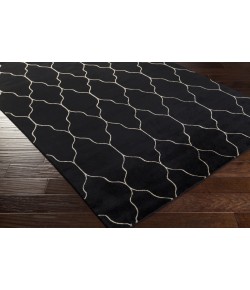 Surya Gates GAT1014 Black Beige Area Rug 2 ft. X 3 ft. Rectangle