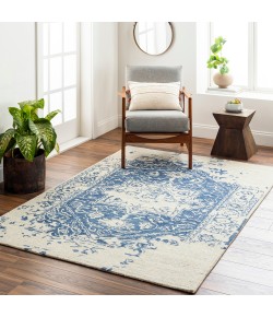 Livabliss Granada GND2337 Blue Cream Area Rug 8 ft. 10 in. X 12 ft. Rectangle