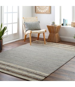 Surya Geneva GNV2301 Black Charcoal Area Rug 6 ft. X 9 ft. Rectangle