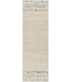 Surya Geneva GNV2302 Light Beige Black Area Rug 2 ft. 6 in. X 8 ft. Runner