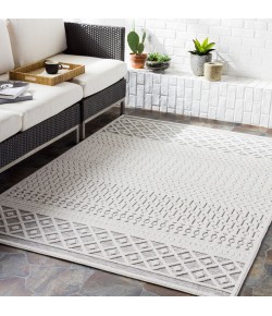 Livabliss Greenwich GWC2318 Cream Medium Gray Area Rug 5 ft. 3 in. X 7 ft. 3 in. Rectangle