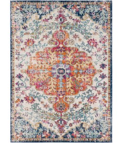 Livabliss Harput HAP1000 Aqua White Area Rug 10 ft. X 14 ft. Rectangle