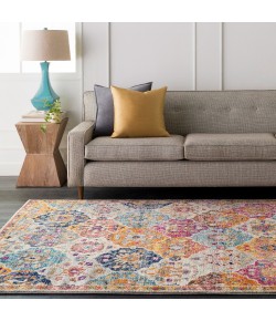 Livabliss Harput HAP1018 Saffron Burnt Orange Area Rug 6 ft. 7 in. Square