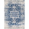 Surya Harput HAP1021 Dark Blue Light Gray Area Rug 6 ft. 7 in. X 9 ft. Rectangle