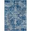 Surya Harput HAP1022 Dark Blue Teal Area Rug 6 ft. 7 in. X 9 ft. Rectangle