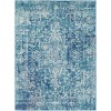 Surya Harput HAP1023 Teal Dark Blue Area Rug 6 ft. 7 in. X 9 ft. Rectangle