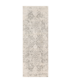 Livabliss Harput HAP1024 Charcoal Light Gray Area Rug 2 ft. 7 in. X 12 ft. Runner