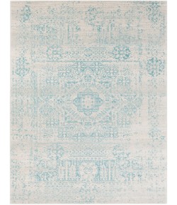 Livabliss Harput HAP1026 Teal Light Gray Area Rug 7 ft. 10 in. X 10 ft. 3 in. Rectangle