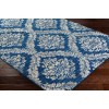 Livabliss Harput HAP1032 Dark Blue Light Gray Area Rug 2 ft. 7 in. X 7 ft. 3 in. Runner