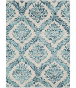 Livabliss Harput HAP1055 Dark Blue Ivory Area Rug 2 ft. 7 in. X 7 ft. 3 in. Runner