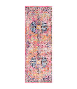 Livabliss Harput HAP1062 White Saffron Area Rug 2 ft. 7 in. X 7 ft. 3 in. Runner