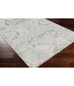 Surya Hillcrest HIL9036 Dark Blue Aqua Area Rug 10 ft. Round