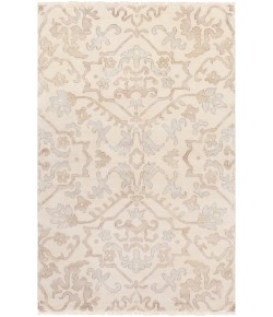 Surya Hillcrest HIL9040 Light Gray Camel Area Rug 8 ft. Round