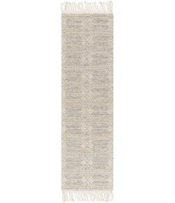 Livabliss Hemingway HMG2310 Ivory Black Area Rug 2 ft. 3 in. X 7 ft. 6 in. Runner