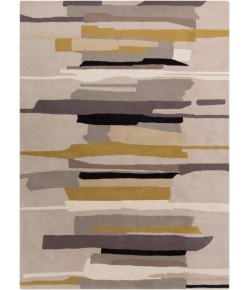 Surya Harlequin HQL8022 Medium Gray Khaki Area Rug 2 ft. X 3 ft. Rectangle