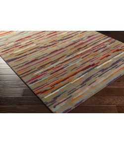 Surya Harlequin HQL8038 Camel Dark Red Area Rug 9 ft. X 12 ft. Rectangle