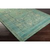 Surya Haven HVN1217 Emerald Teal Area Rug 5 ft. 6 in. X 8 ft. 6 in. Rectangle