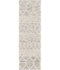 Surya Hygge HYG2305 Charcoal White Area Rug 6 ft. X 9 ft. Rectangle