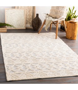 Livabliss Hygge HYG2306 Dark Blue White Area Rug 5 ft. X 7 ft. 6 in. Rectangle