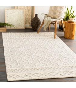 Surya Hygge HYG2307 Charcoal White Area Rug 9 ft. X 12 ft. Rectangle