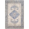 Livabliss Indigo IGO2325 Bright Blue Medium Gray Area Rug 6 ft. 7 in. X 9 ft. Rectangle