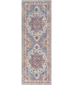Livabliss Iris IRS2301 Navy Ice Blue Area Rug 2 ft. 3 in. X 3 ft. 9 in. Rectangle