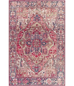 Livabliss Iris IRS2357 Burgundy Dark Blue Area Rug 9 ft. X 12 ft. Rectangle